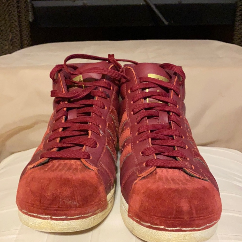 Burgundy Adidas